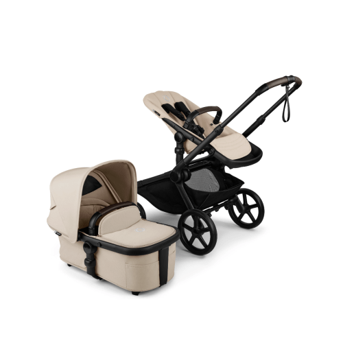 Bugaboo Kangaroo Complete - Black/Desert Taupe-Desert Taupe | Traveling Tikes