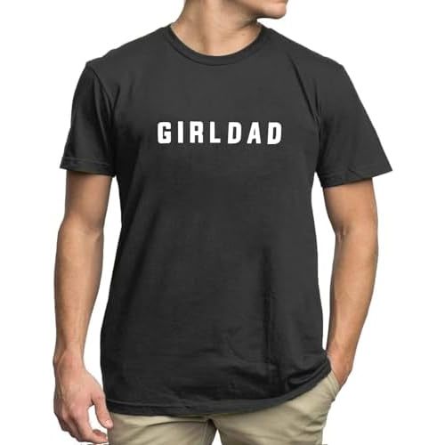 Girl Dad Shirt for Men Best T Shirt Gift for Daddy I Keep All My Father Jokes in A Dad-A-Base Shirt