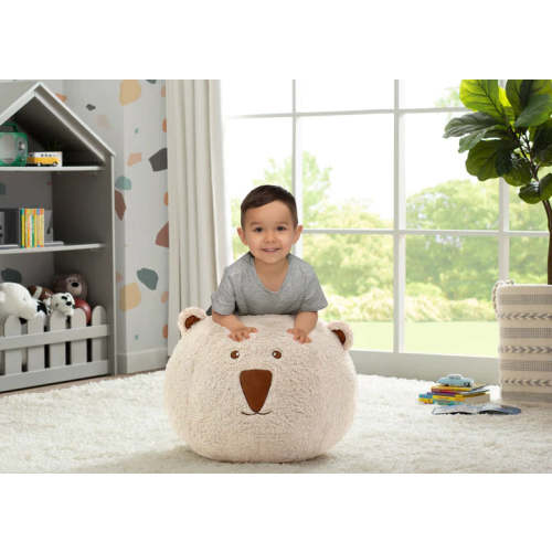 Bear Plush Pouf Ottoman