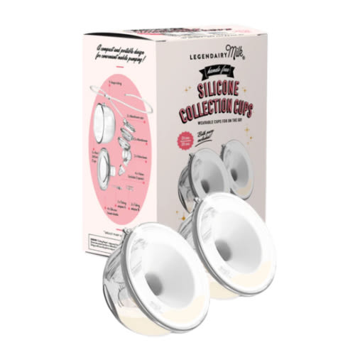 Silicone Milk Collection Cups | Legendairy Milk