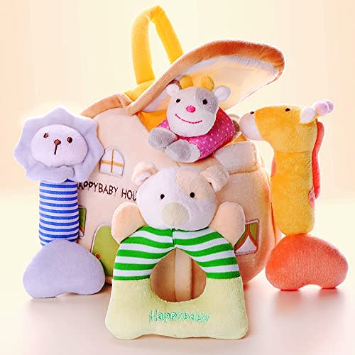 teytoy My First Easter Basket Playset Stuffed, Nontoxic Fabric Baby To