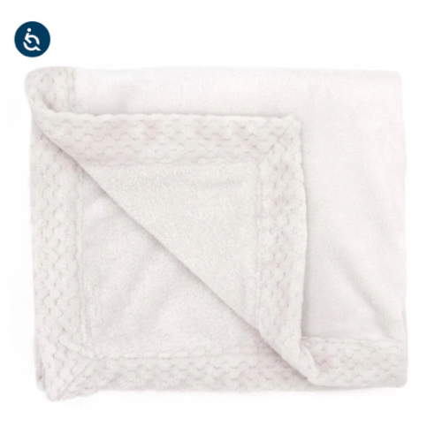Oatmeal Plush Blanket | aden + anais