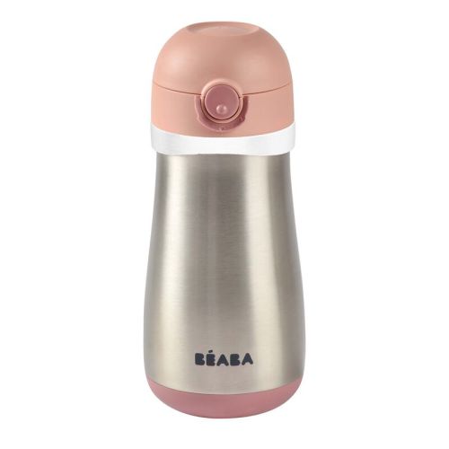 Stainless steel bottle 350 ml old pink
