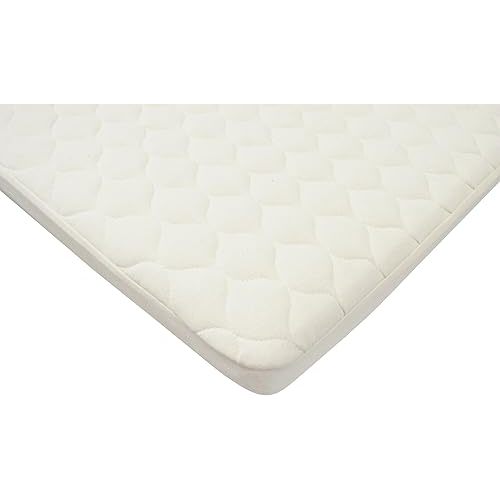 American Baby Company Waterproof Fitted Pack N Play Playard Mattress Protector, Quilted Protector Pad Cover Made with Organic Cotton Top Layer, 39" x 27"