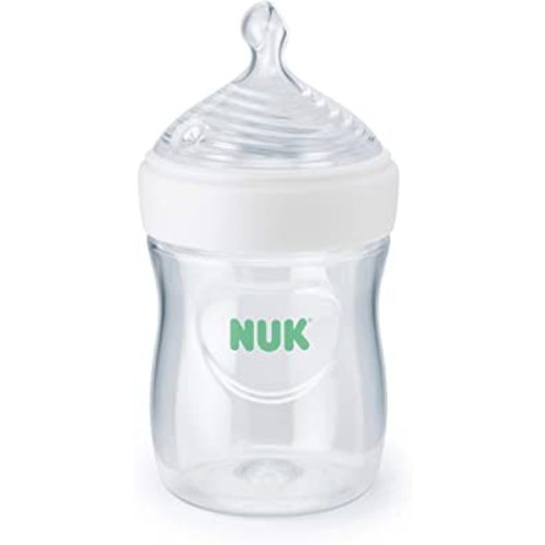 NUK Simply Natural Baby Bottle with SafeTemp
