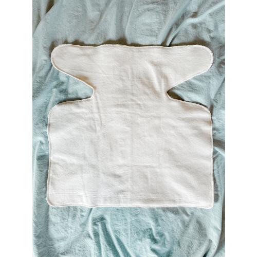100% Organic Cotton Preflat - size Newborn