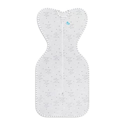 Love to Dream Swaddle, Baby Sleep Sack, Swaddle Up Self-Soothing Swaddles for Newborns, Get Longer Sleep, Snug Fit Helps Calm Startle Reflex, Lite 0.2 Tog, 8-13 lbs, Gray