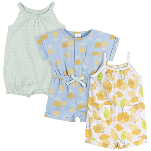 Onesies Brand baby-girls 3-pack Romper