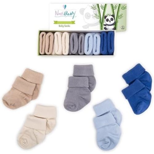 Baby Socks 0-6 Months, 6-12 Infant Ankle Socks for Boys and Girls, Essential Baby Items for Newborns