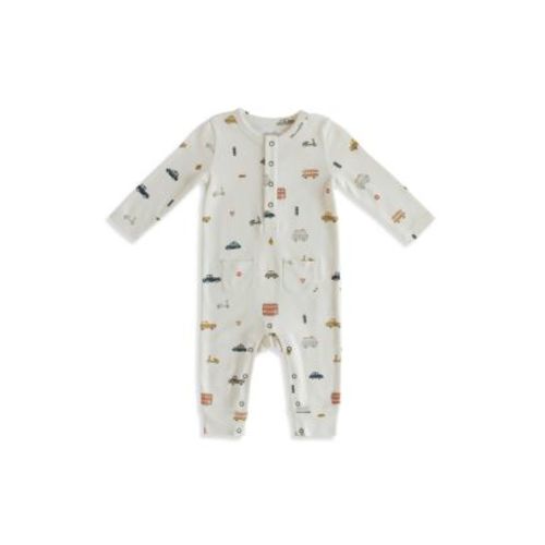 Unisex Rush Hour Patch Pocket Coverall - Baby