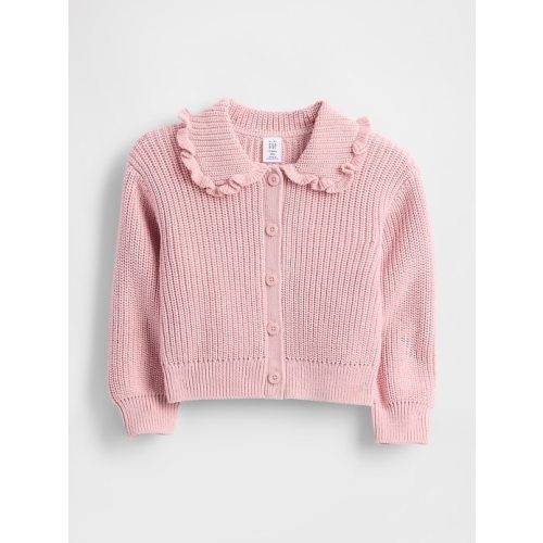 Baby & Toddler Collared Cardigan Sweater | Gap