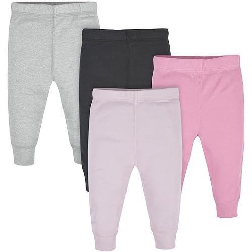 Gerber Baby Girls' Multi-Pack Active Pants Set
