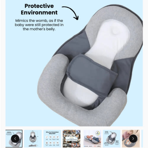 DreamNest™ - The Ultimate Baby Bed