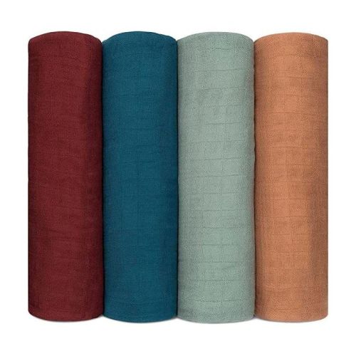 Muslin Swaddle Blankets Neutral Receiving Blanket For Boys And Girls By Comfy Cubs Cubs (sun, Rainbow, Rain, Doodle)