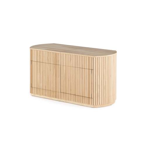 Transformer Round Sideboard - Panel Storage