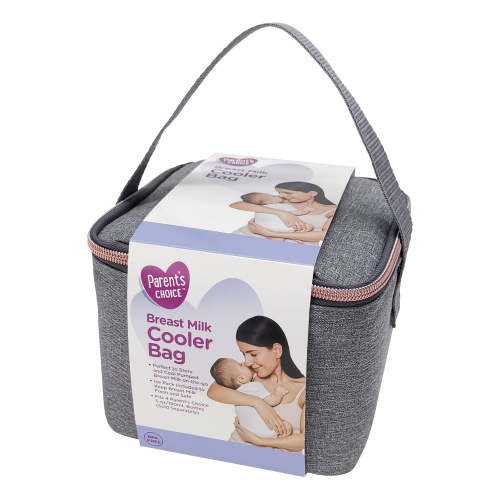 Parents Choice Breastmilk Cooler Bag Heather Grey