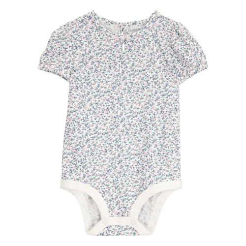 Baby Floral Short-Sleeve Bodysuit - OshKosh | Carter's