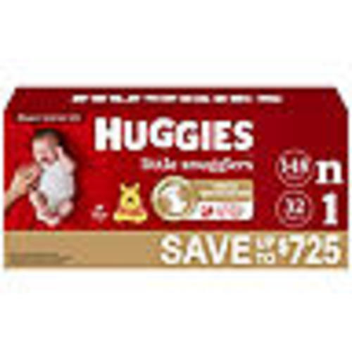 Huggies Little Snugglers Baby Diapers, Sizes Newborn-2 - Sam's Club