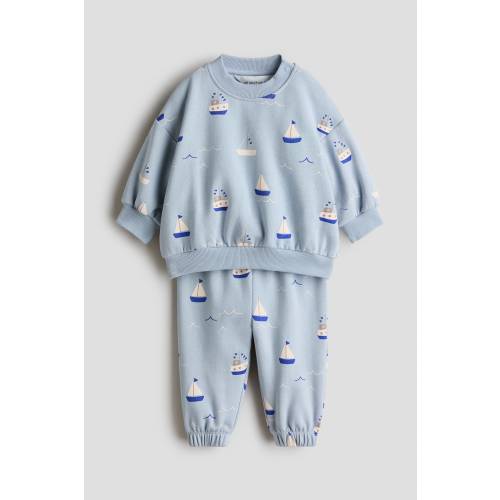 2-PIECE COTTON SWEATSHIRT SET