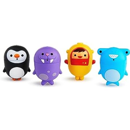 Munchkin® CleanSqueeze™ Mold Free Baby and Toddler Bath Toy Squirts, 4 Piece Set