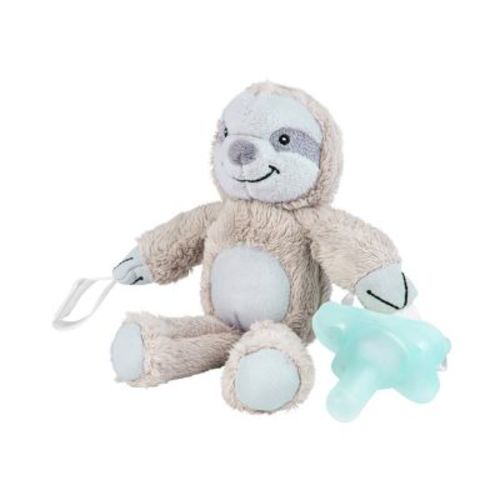 Dr. Brown's Lovey Sloth with Pacifier and Teether Holder — buybuy BABY
