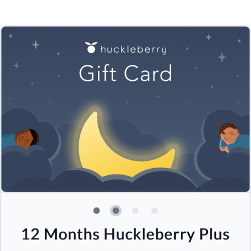 12 months Huckleberry Plus - Gift Card