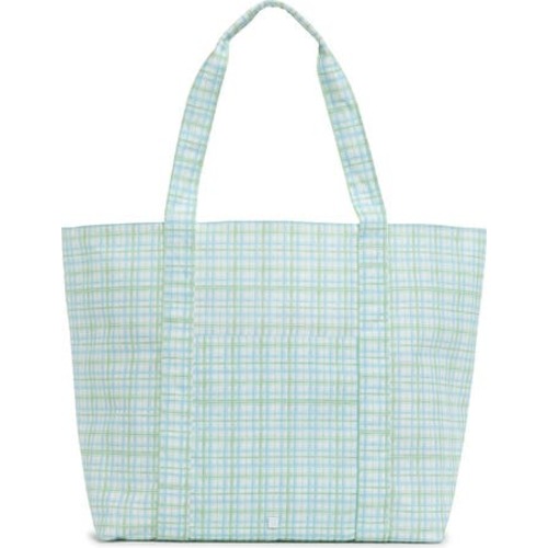 Classic Plaid Green Tote