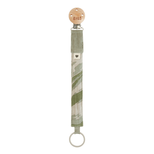 Pacifier Clip Tie Dye - Camo Green