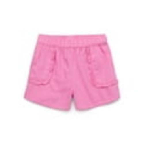Garanimals Toddler Girl Twill Shorts with Ruffle Pocket, Sizes 18M-5T