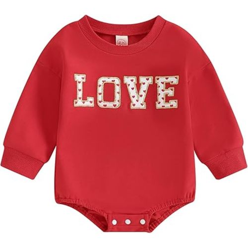 Ayalinggo Toddler Infant Baby Girl Boy Halloween Outfit Pumpkin Sweatshirt Oversized Onesie Bubble Romper Sweater Clothes