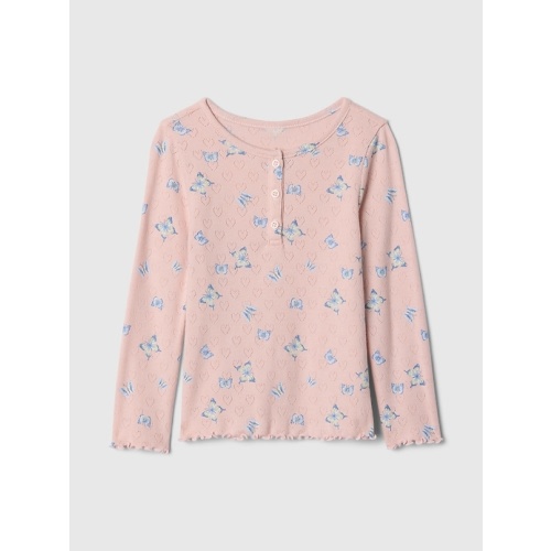 Baby & Toddler Pointelle Henley Shirt