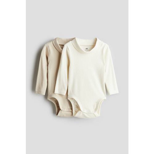 2-PACK RIBBED TURTLENECK BODYSUITS