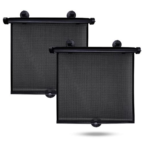 EcoNour Car Window Shades for Windows (2 Pack) | Shade Automotive Interior Sun Protection Large Offers Complete from UV Rays and Glare 18" x 20"