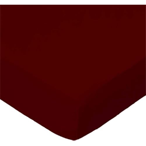 Fitted Changing Pad Cover 16 x 33 inches - Burgundy