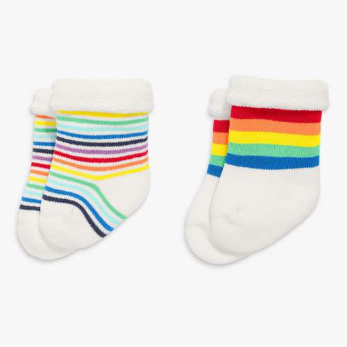 Clearance baby's first sock 2-pack | Primary.com