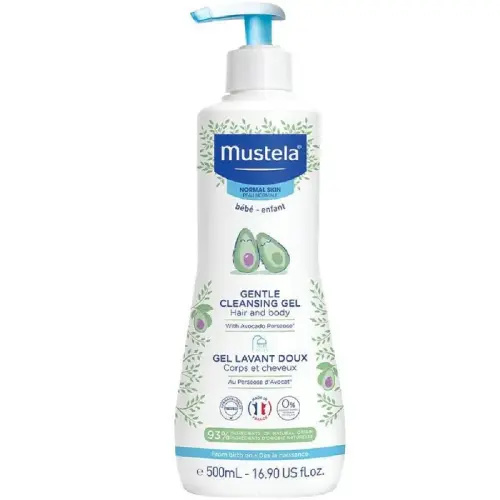 Mustela Gentle Cleansing Gel 500Ml | Baby Bunting AU