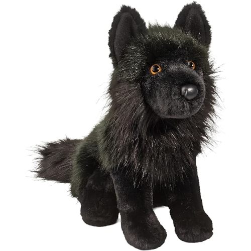 Black Wolf Plush Stuffed Animal