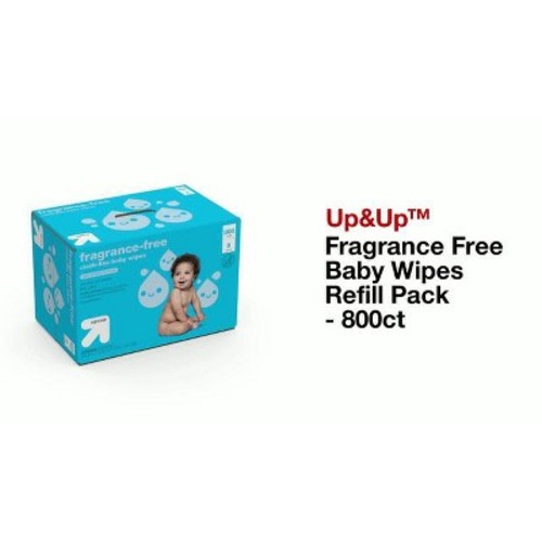 Fragrance-Free Baby Wipes - up & up™ (Select Count)