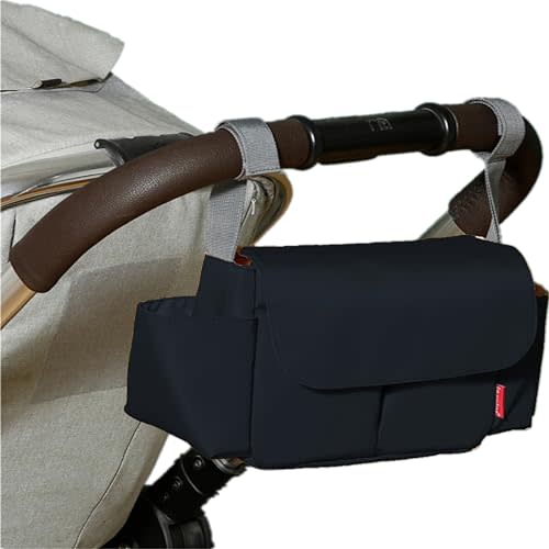 Waterproof Universal Stroller Organizer Bag - Portable diaper caddy, Suitable for storage bottles, cups, and baby toys, ideal for travel and daily , suitable for cribs, child seats, and car extensions