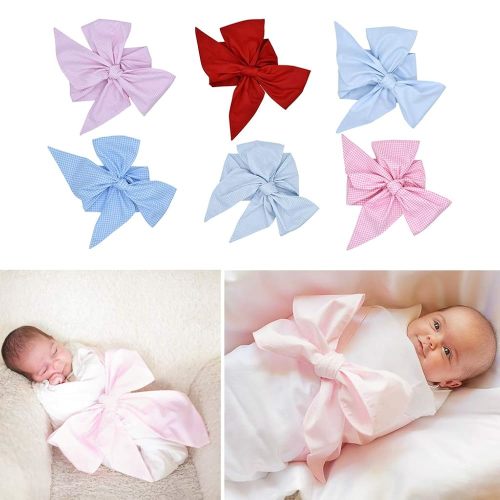 LANDUM Newborn Swaddle Sash Maternity Bow Sash Baby Swaddle Photography Shoot Prop - 4#