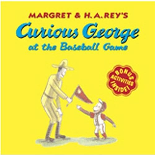 Curious George at the Baseball Game Hardcover
