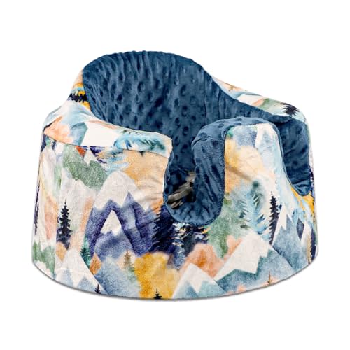 Jundetye Baby Seat Cover Compatible w/ Bumbo Seat (Fall Mountain)