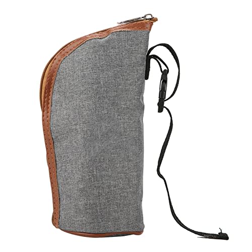Walfront Bottle Warmer, USB Portable Milk Warmer Heater, Baby Feeding Bottle Bag, Travel Cover, Insulation