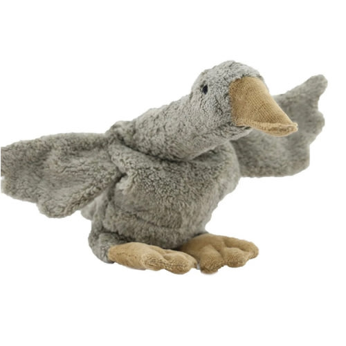 Senger Organic Cotton Goose Warming Pillow (Grey)