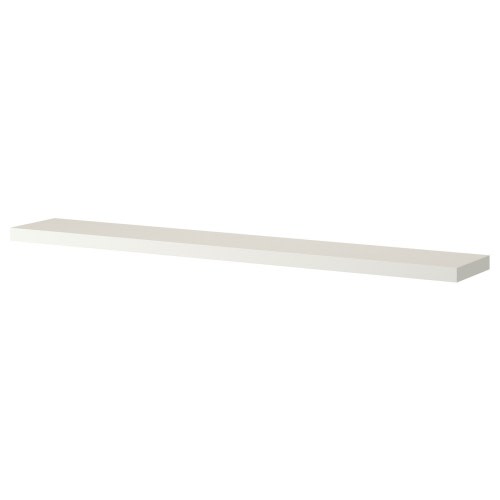 LACK Wall shelf - white 74 3/4x10 1/4 "