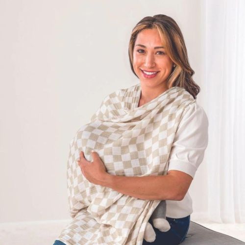 Muslin Breastfeeding Boss Nursing Cover | Snuggle Bugz | Canada's Baby Store