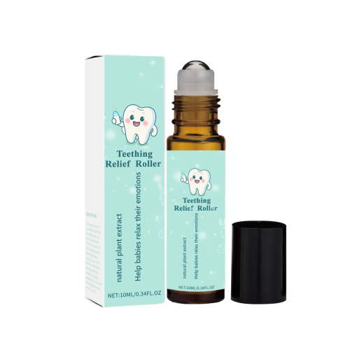 Wagiet Teething Relief Roller, Natural Plant Extract, Help Babies Relax Emotions