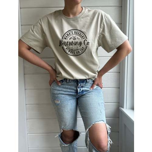 Mama Boobery Brewing Co. Solid Comfort Tee