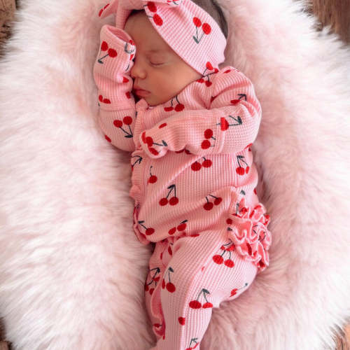 Waffle onesie