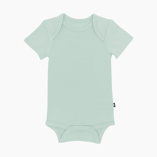 Kyte Baby Short Sleeve Bodysuit - Sage, 0-3 M